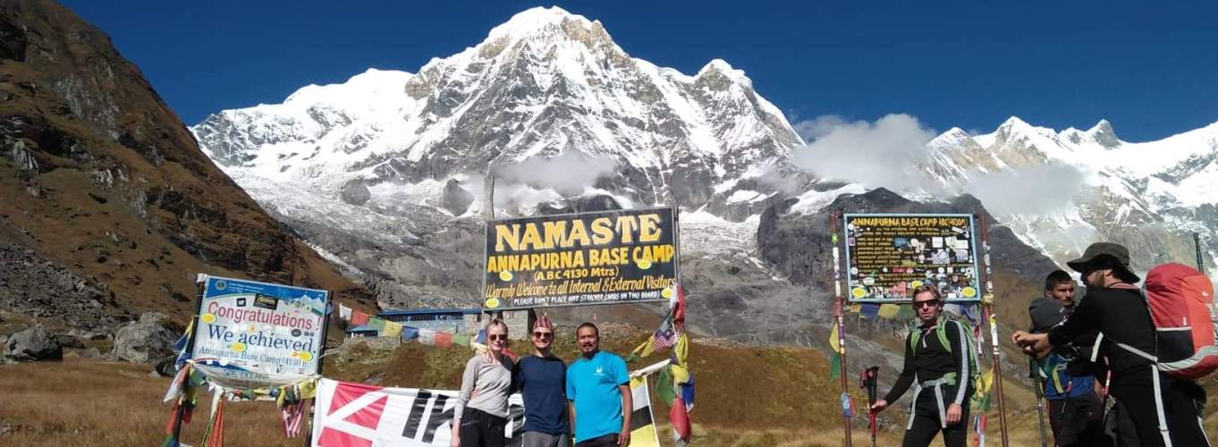 Annapurna base camp trekking