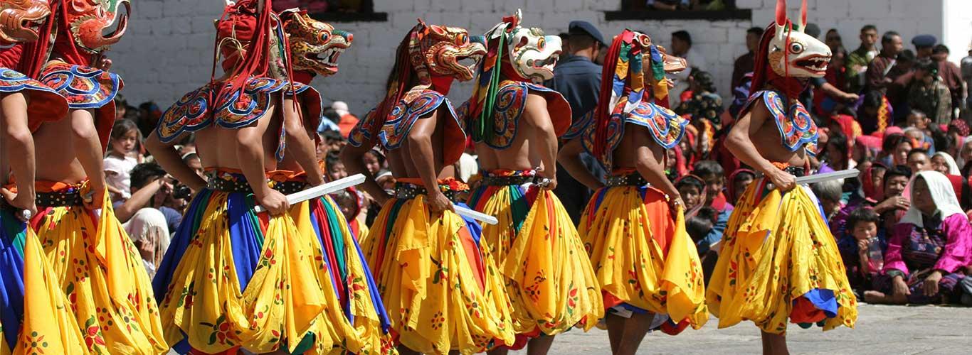 Bhutan Colorful Festival Tour