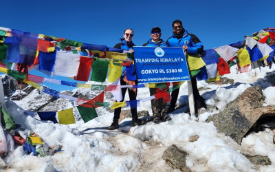 Gokyo Lake to Everest Base Camp Trekking